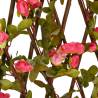 Expandable Dark Pink Artificial Ivy Trellis | Hipomarket