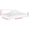 Party Tent Roof 4x3m White - Durable & Weather Resistant