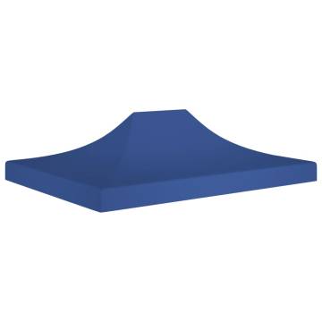 Party Tent Roof 4x3 m Blue - Durable & Weather-Resistant