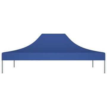 Party Tent Roof 4x3 m Blue - Durable & Weather-Resistant