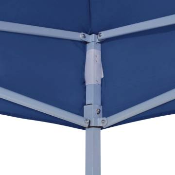 Party Tent Roof 4x3 m Blue - Durable & Weather-Resistant