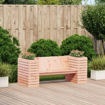 Planter Bench 167.5x60x65 cm - Solid Douglas Wood | Hipomarket