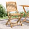 Folding Garden Chairs 4 pcs 57x49x90 cm Solid Wood Acacia Colour light brown Quantity in Package 4 Model without armrest 