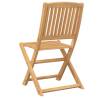 Folding Garden Chairs Set - 4 pcs Solid Acacia Wood | HipoMarket