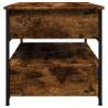 Elegant Smoked Oak Coffee Table - 70x50x50 cm