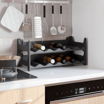 Wine Rack for 12 Bottles - Stackable Design | HipoMarket