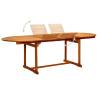 Garden Dining Table 160-240 cm Solid Acacia Wood | HipoMarket