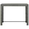 Garden Bar Table Grey 140.5x60.5 cm - Stylish Outdoor Furniture