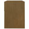 Honey Brown Bedside Cabinet - Solid Pinewood | HipoMarket