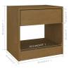 Honey Brown Bedside Cabinet - Solid Pinewood | HipoMarket