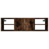 Smoked Oak Wall Shelf - 102x30x29 cm | Hipomarket