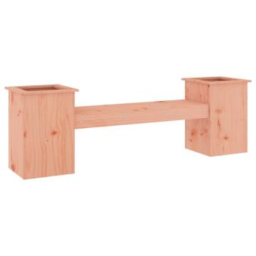 Planter Bench - Solid Douglas Wood Outdoor Furniture | HipoMarket