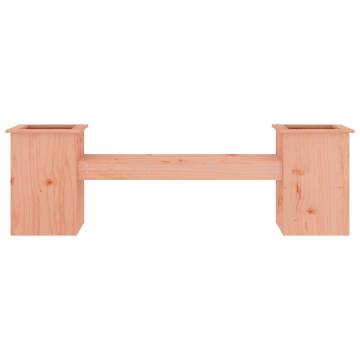 Planter Bench - Solid Douglas Wood Outdoor Furniture | HipoMarket