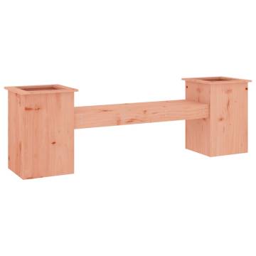 Planter Bench - Solid Douglas Wood Outdoor Furniture | HipoMarket