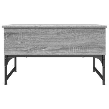 Elegant Grey Sonoma Coffee Table - 70x50x40 cm