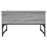 Elegant Grey Sonoma Coffee Table - 70x50x40 cm