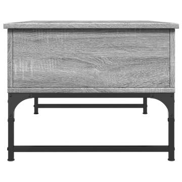 Elegant Grey Sonoma Coffee Table - 70x50x40 cm