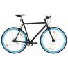 Fixed Gear Bike Black and Blue 700c 51 cm Colour black and blue Frame size 51 cm Number of 1 