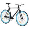 Fixed Gear Bike Black and Blue 700c | Lightweight & Durable