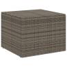 Garden Storage Box Grey 291L | Durable Poly Rattan