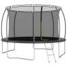 Trampoline Set Round 366x80 cm 150 kg Colour grey Size Ø 366 x 80 cm Quantity in Package 1 