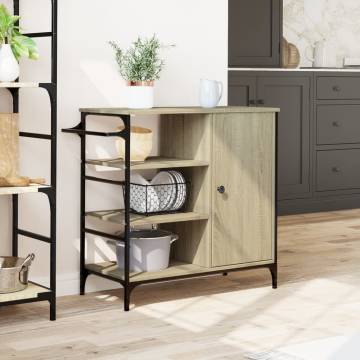 Kitchen Trolley Sonoma Oak - Stylish Storage Solution