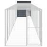 Durable Chicken Cage with Run - Galvanised Steel 165x127x181cm