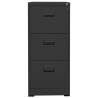 Filing Cabinet Anthracite - Modern Steel Office Storage