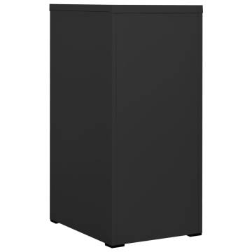 Filing Cabinet Anthracite - Modern Steel Office Storage