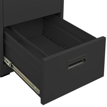 Filing Cabinet Anthracite - Modern Steel Office Storage