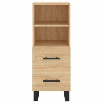 Stylish Highboard in Sonoma Oak - Durable & Elegant | HipoMarket