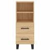 Stylish Highboard in Sonoma Oak - Durable & Elegant | HipoMarket