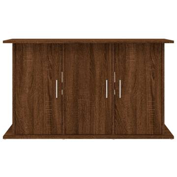 Aquarium Stand Brown Oak - Engineered Wood | Hipomarket