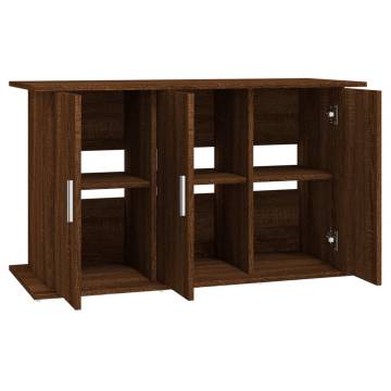 Aquarium Stand Brown Oak - Engineered Wood | Hipomarket