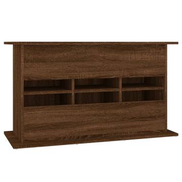 Aquarium Stand Brown Oak - Engineered Wood | Hipomarket