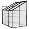 Greenhouse Anthracite Aluminium 3.97 m³ - Spacious Plant Haven