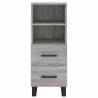 Stylish Highboard Grey Sonoma - Engineered Wood | Hipomarket