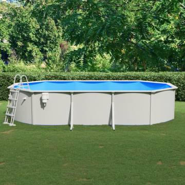 Swimming Pool with Safety Ladder - 610x360 cm | HipoMarket