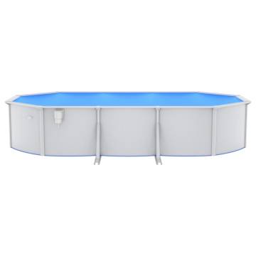 Swimming Pool with Safety Ladder - 610x360 cm | HipoMarket