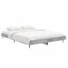 Concrete Grey Bed Frame 135x190 cm - Stylish & Durable