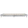 Concrete Grey Bed Frame 135x190 cm - Stylish & Durable