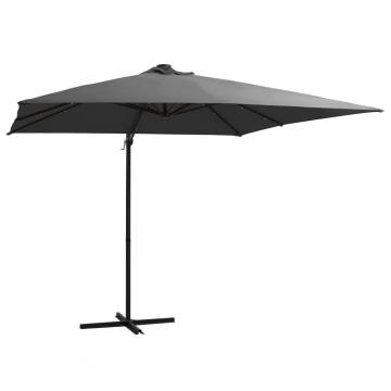 Cantilever Umbrella with LED Lights - Stylish & Durable