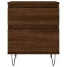 Stylish Brown Oak Bedside Cabinets - 2 pcs | Hipo Market