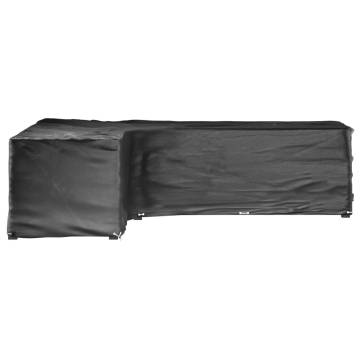 L-Shaped Garden Furniture Covers - 2 pcs, 220x285x80 cm