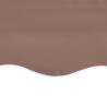 Replacement Awning Fabric - Brown 5x3.5 m | HipoMarket