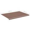 Replacement Awning Fabric - Brown 5x3.5 m | HipoMarket