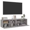 TV Wall Cabinets 2 pcs Grey Sonoma - Space-Saving Solution