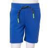 Kids' Blue Drawstring Shorts | Quality Comfort for Ages 1.5-10