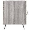 Stylish Grey Sonoma Bedside Cabinets - Set of 2 | HipoMarket