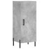 Elegant Highboard in Concrete Grey | Engineered Wood - 180 cm